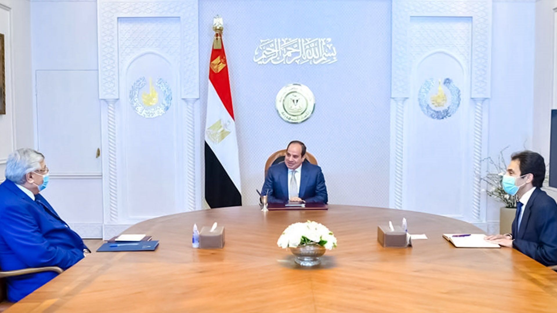 El-Sisi meets with the Presidential Advisor for Health and Prevention