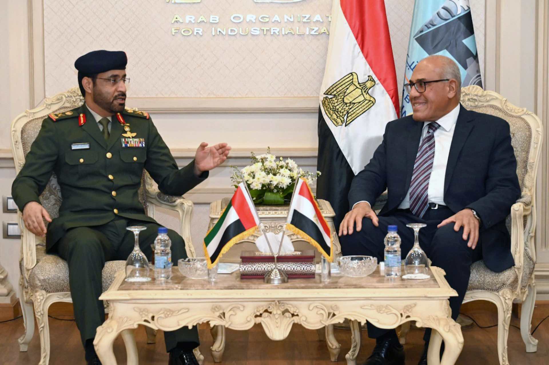 UAE and Egypt discuss defense industry cooperation