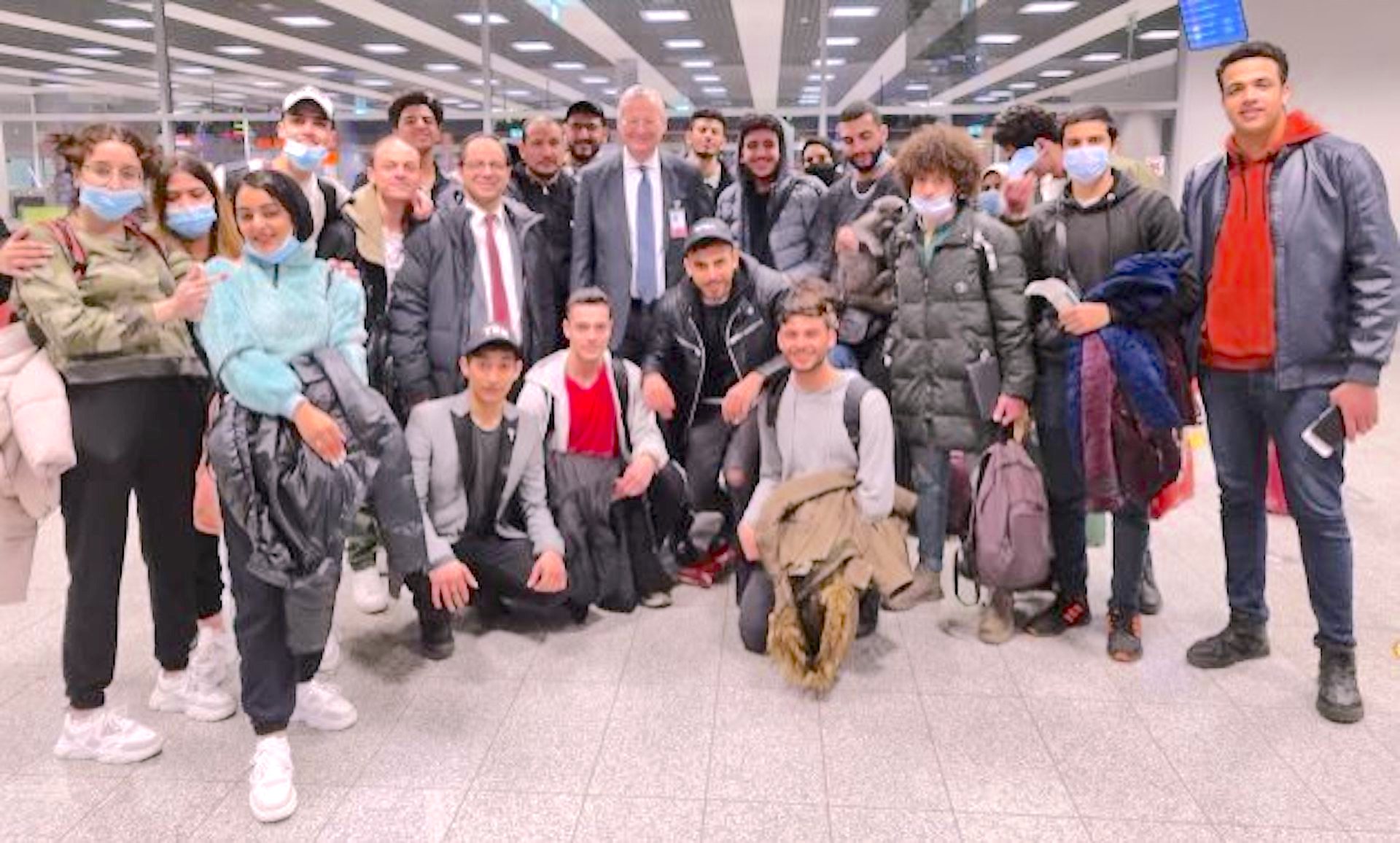 Egyptian students from Ukraine arrive in Cairo